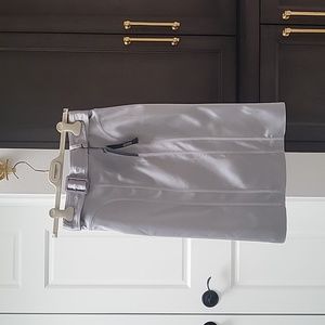 Burberry silver pencil skirt